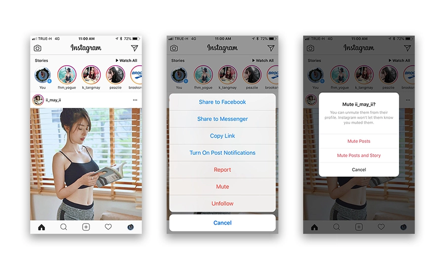 Instagram Mute