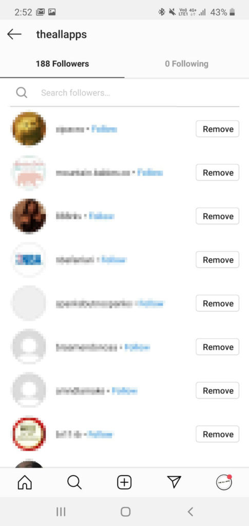 วิธีลบผู้ติดตามบน Instagram (Remove followers)