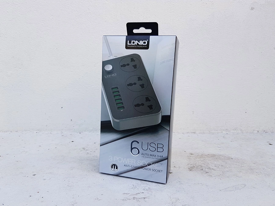 รีวิว LDNIO SC3604 ปลั๊กไฟพ่วง 3 ช่อง และ USB 6 ช่อง Pantip