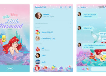 Walt Disney ประเทศญี่ปุ่น แจกธีม LINE สุดน่ารักให้ผู้ใช้งานไปใช้กันฟรีๆ กับลาย The Little Mermaid (Under the Sea) ที่สามารถใช้งานได้บน iOS และ Android