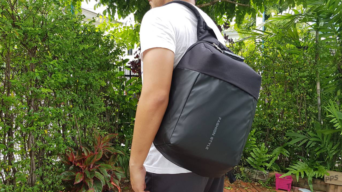 รีวิว Leisure Business Backpack กระเป๋าเป้มาพร้อมตัวล็อค ป้องกันขโมย ราคาเบาๆ ไม่ถึง 900 บาท