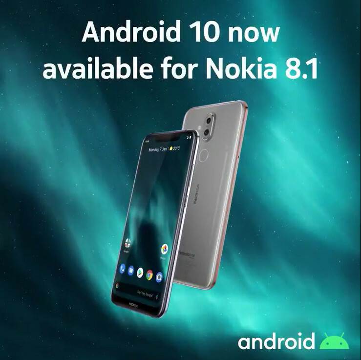 ตั้งแต่วันนี้ผู้ใช้งานสมาร์ทโฟน Nokia 8.1 สามารถอัพเกรดระบบปฏิบัติการ Android 10 ระบบปฏิบัติการเวอร์ชั่นล่าสุดของแอนดรอยด์ได้แล้ว