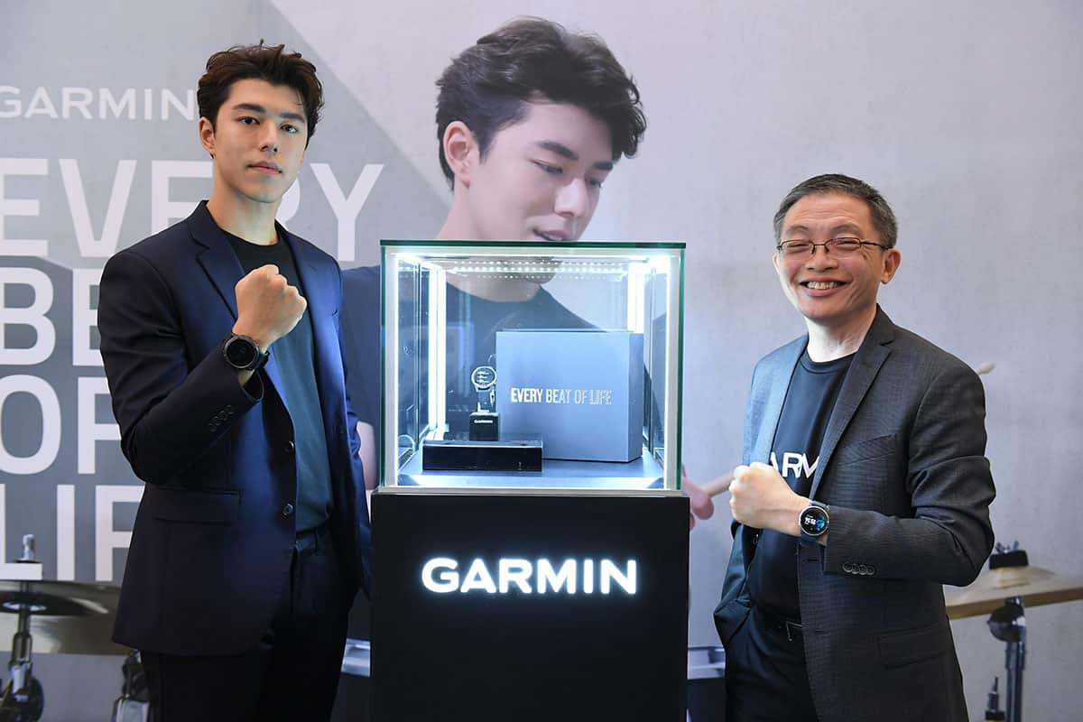 GARMIN เปิดตัว “นาย-ณภัทร” ไลฟ์สไตล์พรีเซนเตอร์คนแรกของไทย