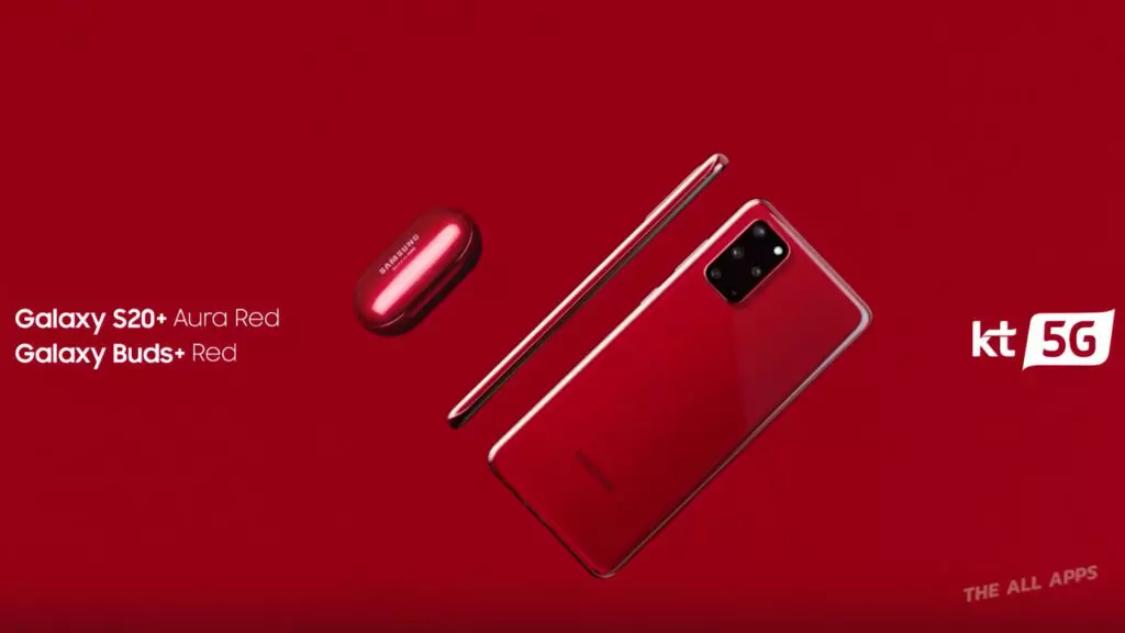 Samsung Galaxy S20+ 5G สีใหม่ "Jennie Red" พร้อมดึง เจนนี่ BLACKPINK เป็นพรีเซ็นเตอร์ วางขายที่เกาหลีเท่านั้น