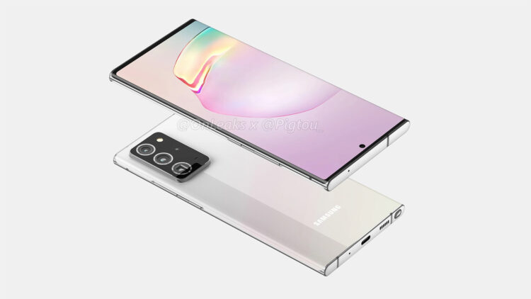 ภาพเรนเดอร์ Samsung Galaxy Note 20 Plus เผยดีไซน์กรอบกล้องหลังใหญ่ขึ้น ...