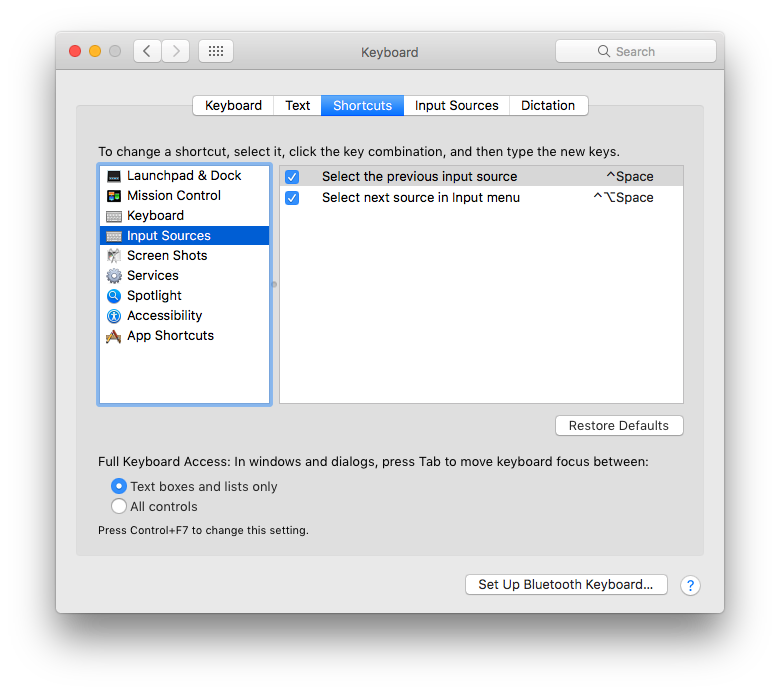 วิธีเปลี่ยนคีย์ลัดเปลี่ยนภาษาบน Mac ให้เป็น cmd+space