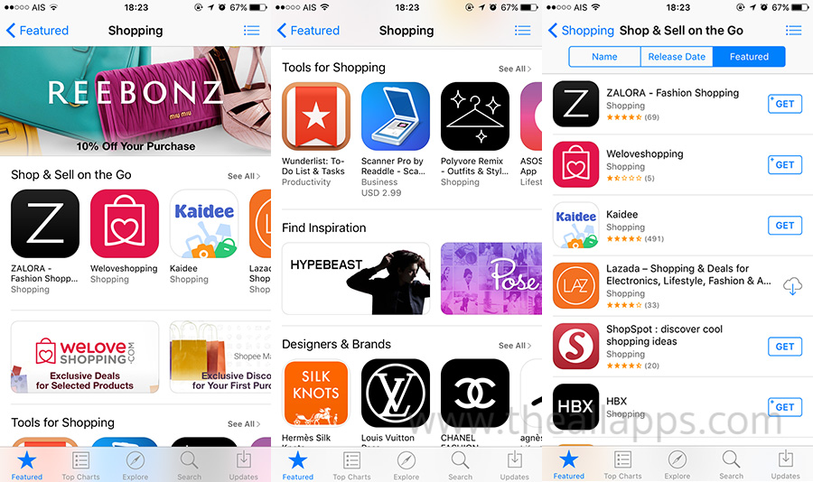 Shopping-Category-App-Store