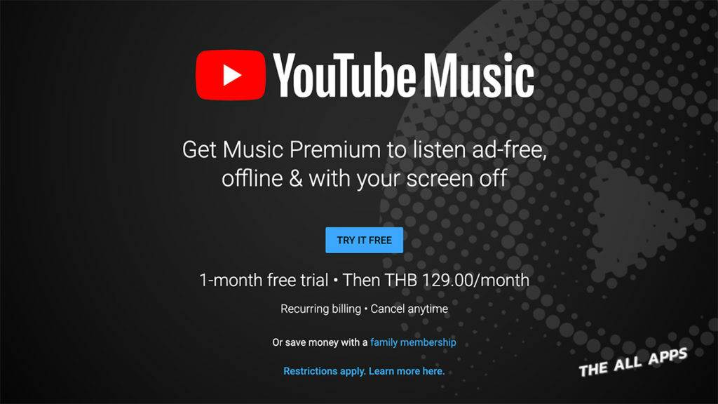 YouTube Music Premium เปิดให้บริการในไทยแล้ว 