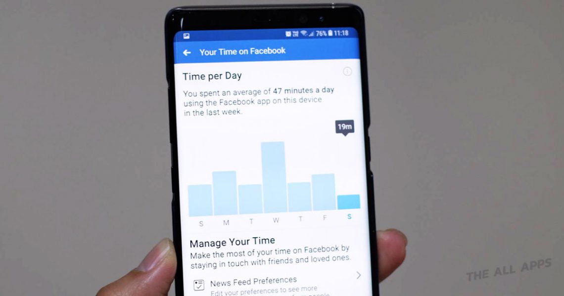 วิธีดู Your Time on Facebook ใช้เวลาบน Facebook นานเท่าไรในแต่ละวัน