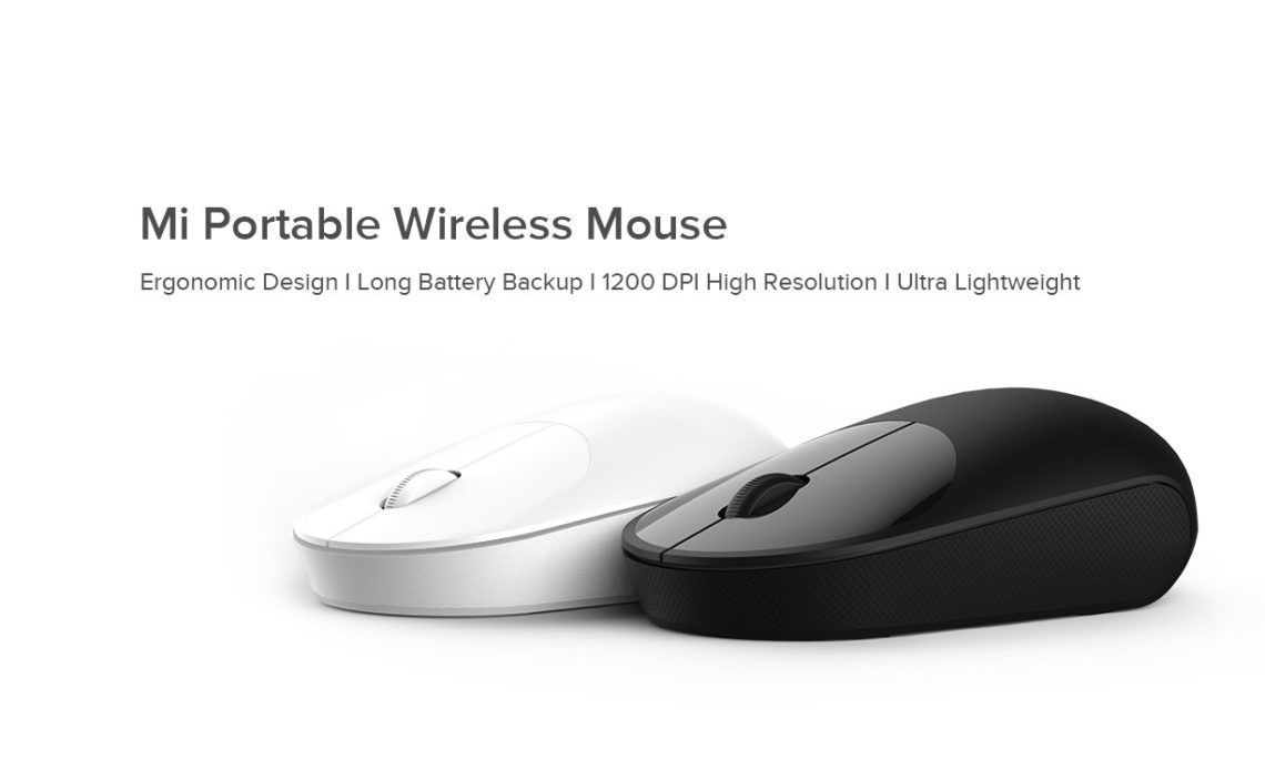 Mi Portable Wireless Mouse เม้าส์ไร้สายรุ่นใหม่ ใช้ถ่าน AA 1 ก้อน ใช้ได้นาน 1 ปี