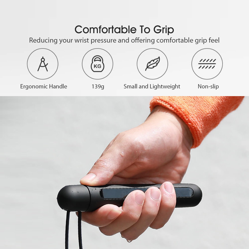 Xiaomi Yunmai Smart Jump Rope เชือกกระโดดไฟฟ้า มีระบบนับรอบอัตโนมัติ กันเหงื่อ ราคา 1,790 บาท