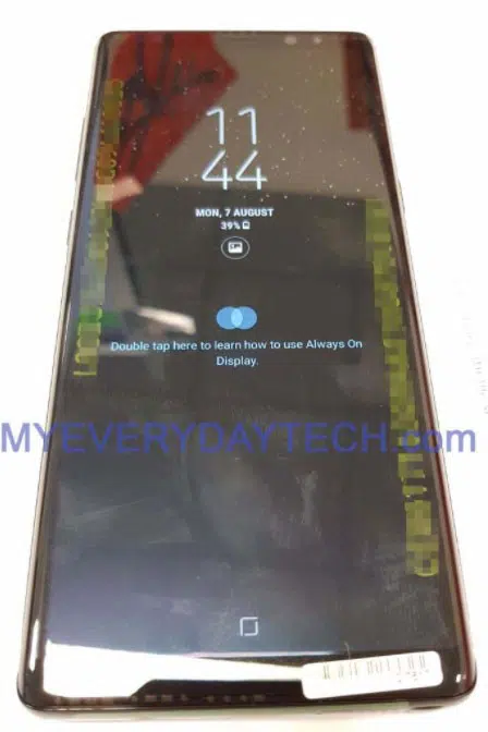 หลุด Samsung Galaxy Note 8 เครื่อง Prototype ใกล้เคียงภาพเรนเดอร์ก่อนหน้า