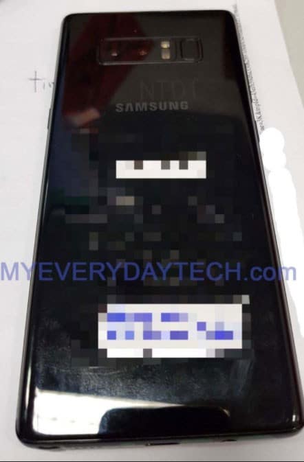 Samsung Galaxy Note 8 เครื่อง Prototype