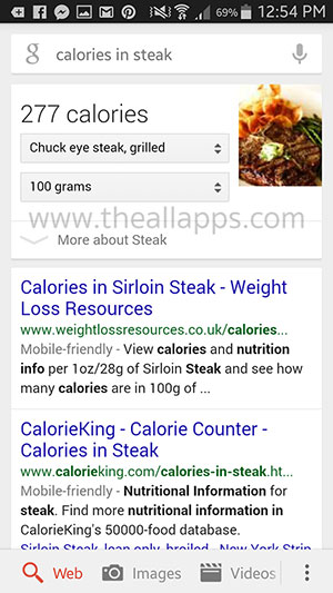 google-nutrition