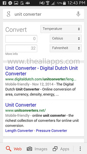 google-unit-converter