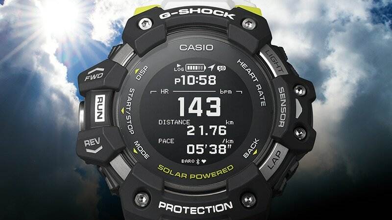 Casio G-Shock GBD-H1000 นาฬิกาจีช็อคสำหรับออกกำลังกาย มี GPS, Heart Rate Monitor แบตอึดนาน 12 เดือน