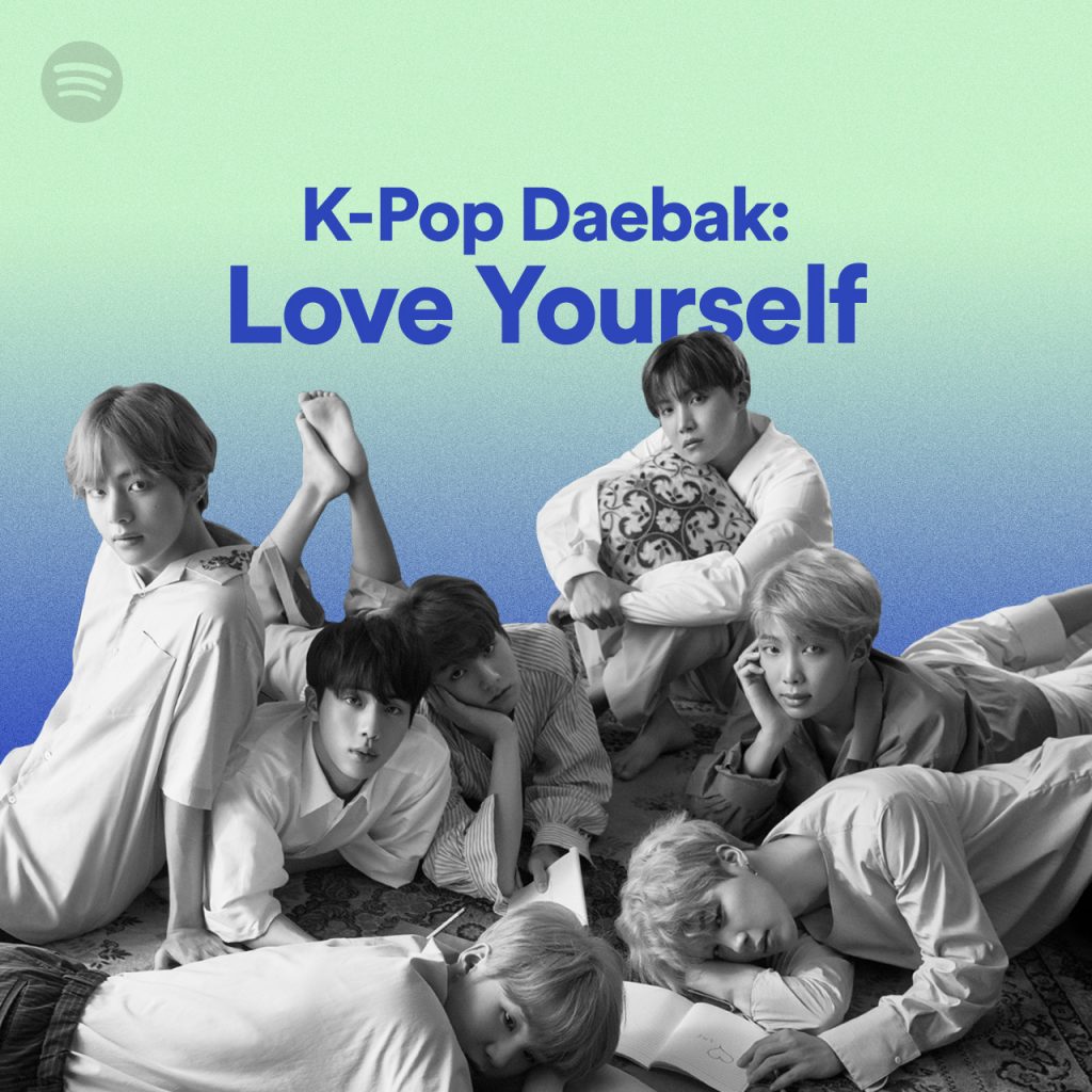 K-Pop Daebak Love Yourself BTS Spotify