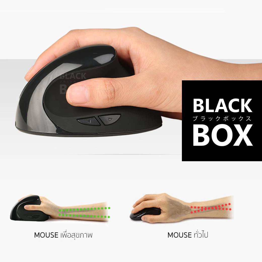 เม้าส์ไร้สายเพื่อสุขภาพ ลดอาการปวดข้อมือ